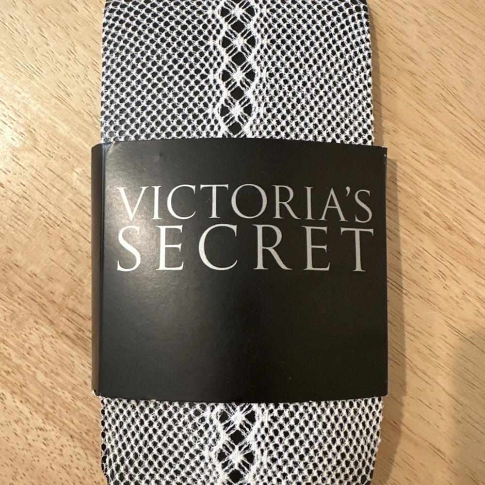 Victoria's Secret Diamond detail net ph stalkings white